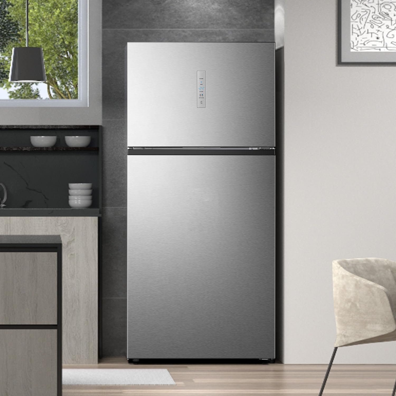Hisense Top Mount Refrigerator 508L No Frost Inverter