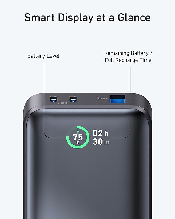 Anker 533 Power Bank 10000mAh - Black
