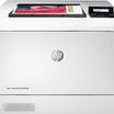 طابعة HP Color ليزرجت Pro M454dn، طباعة على الوجهين وإيثرنت مدمج (W1Y44A) باللون الأبيض