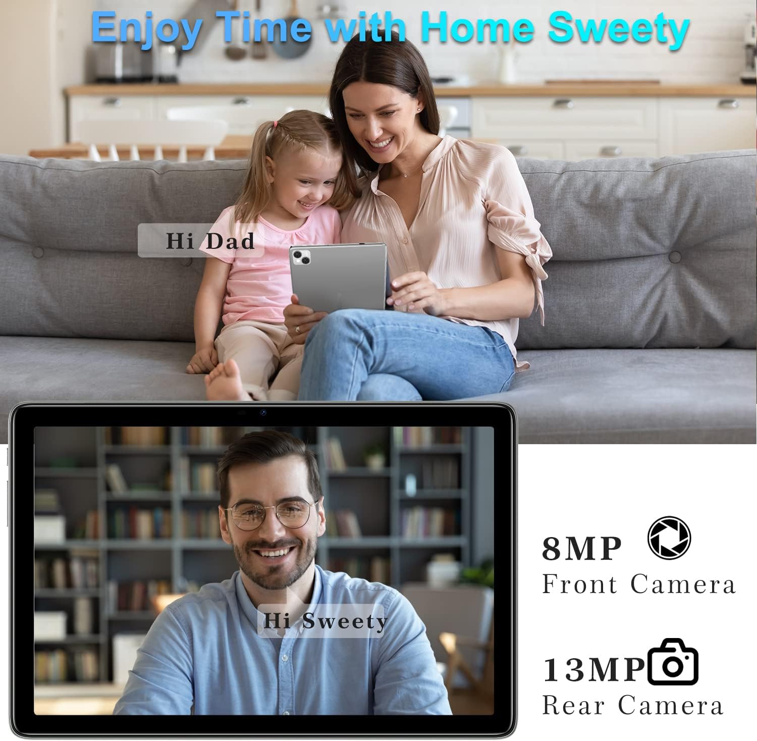 تابلت DOOGEE T10 Android 15GB+128GB Octa-Core للألعاب