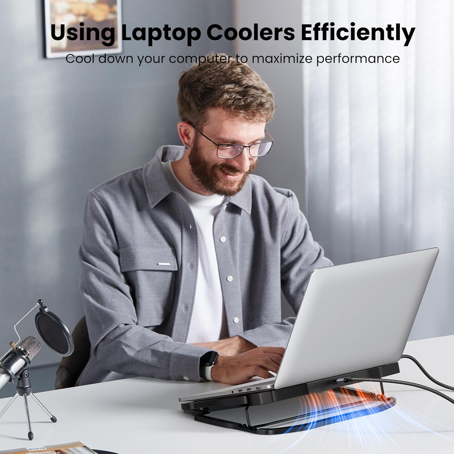 UGREEN كابل USB 3.0 A إلى A بطول 1م – سريع ومتين