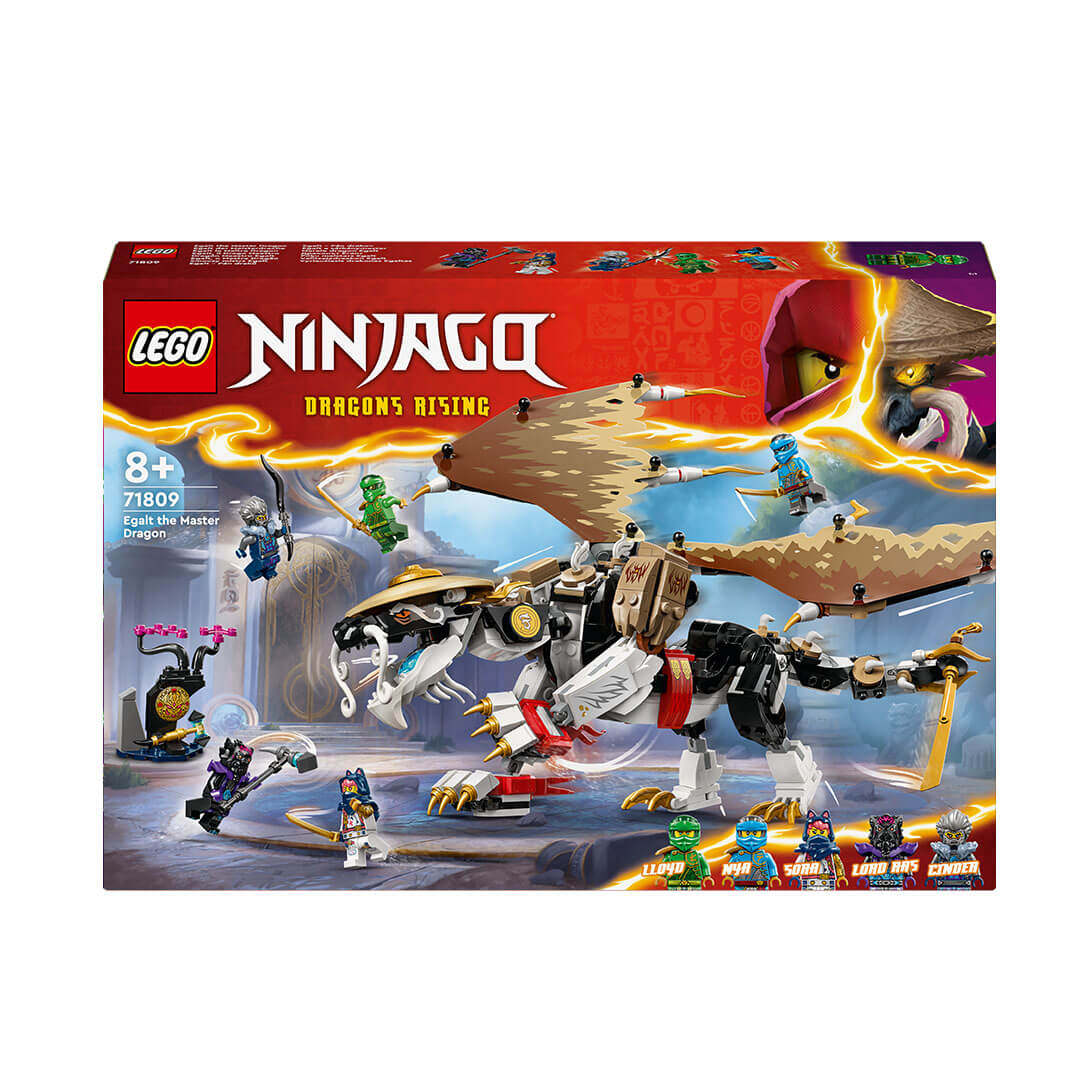 LEGO نينجاغو إيغالط تنين الماستر 71809 – مغامرة نينجا