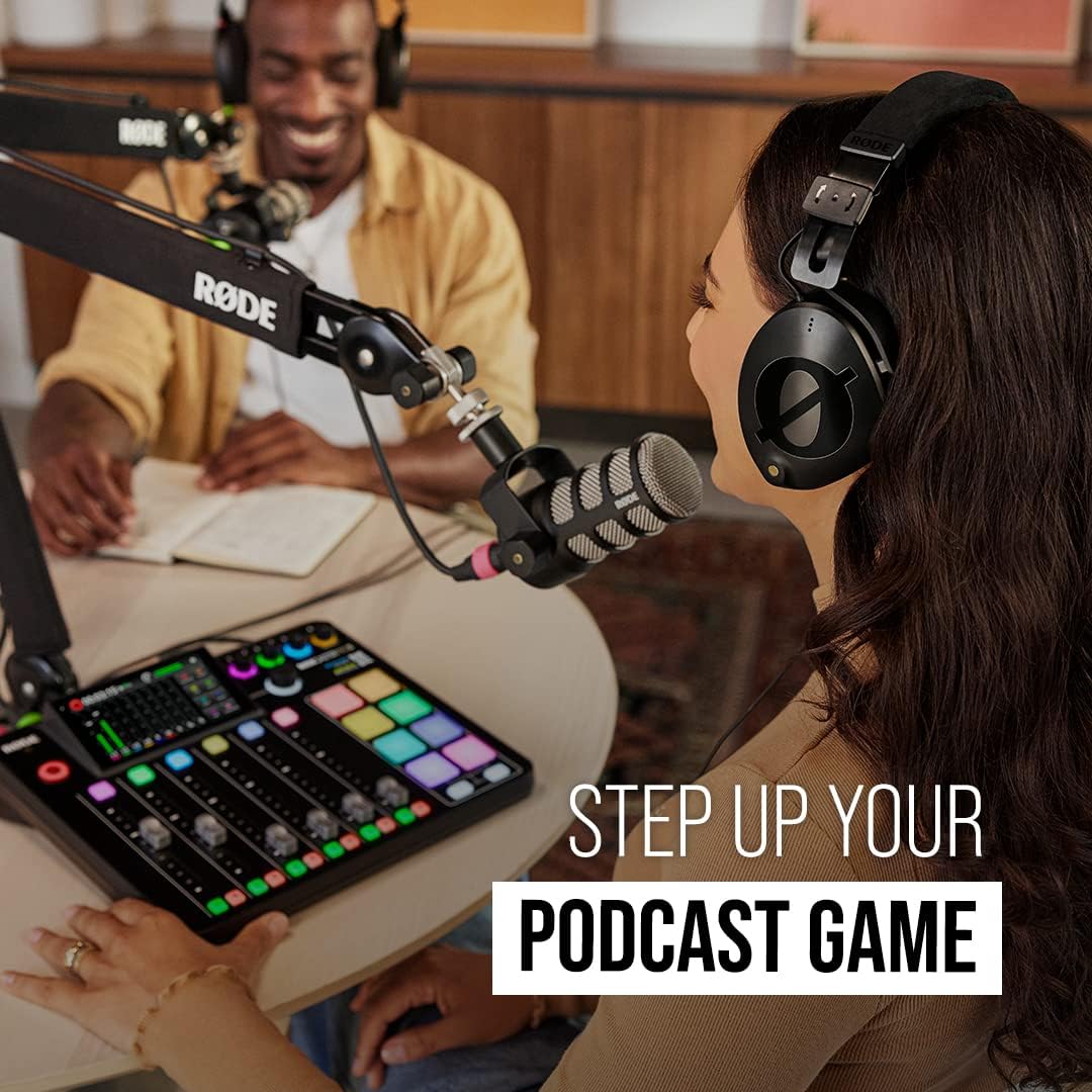 Rode PodMic ميكروفون البث الديناميكي - أسود