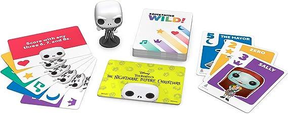 من فانكو Funko Signature Games: Something Wild Card Game- Nightmare Before Christmas أوراق لعب مع مجسمات مصغرة لشخصيات كرتونية
