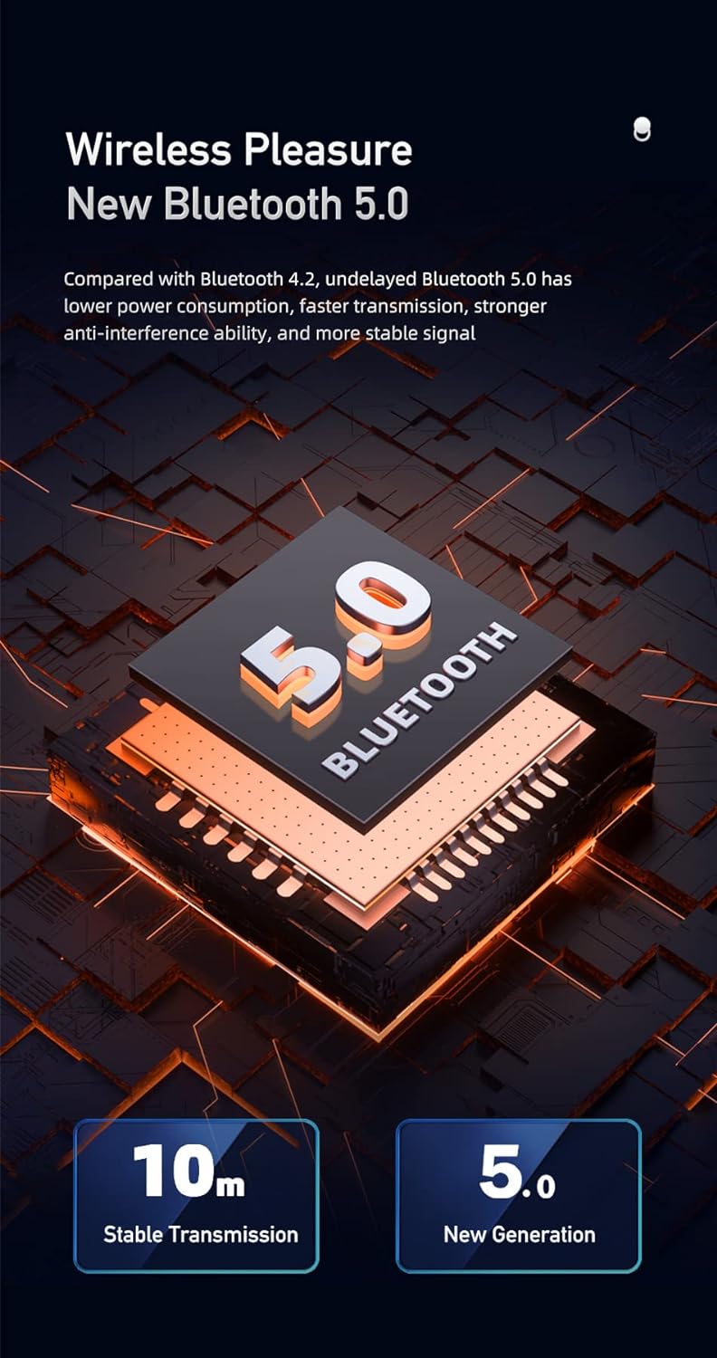 مكبر صوت محمول خارجي Awei مزود بتقنية البلوتوث 5.0 وصوت محيطي ثلاثي الأبعاد فائق القوة