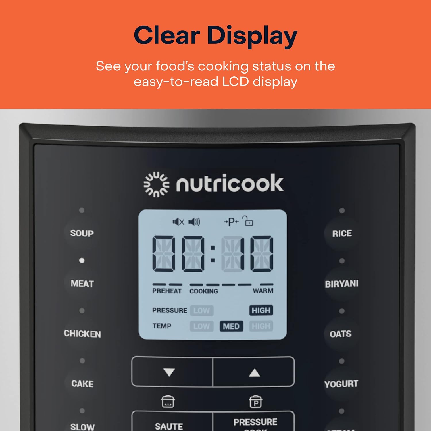 وعاء طهي ذكي Nutricook Smart Pot 2 Plus سعة 9.5 لتر / طنجرة ضغط - أسود