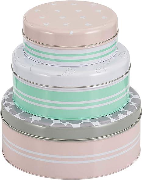 علب التعشيش الكلاسيكية ديزني، صفيح - طباعة ميكي مختلطة من فانكو