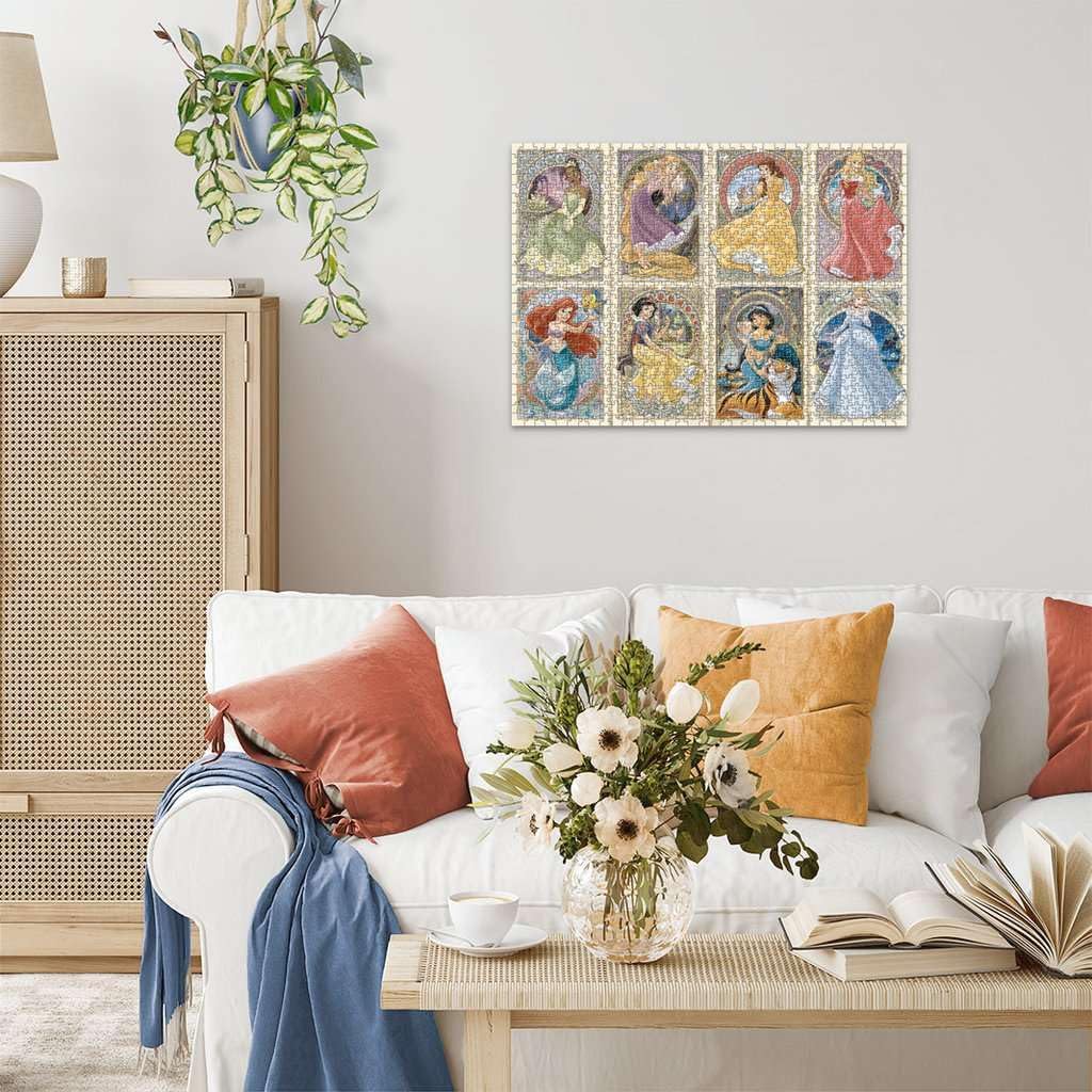 Ravensburger Disney Princess Art Nouveau Puzzle 1000 Pieces - Adult Jigsaw