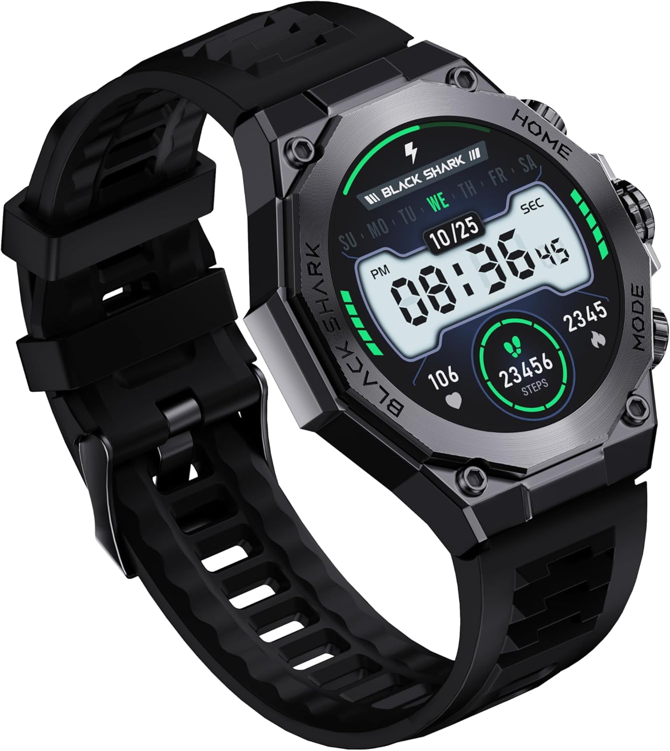 All black shark watch best sale