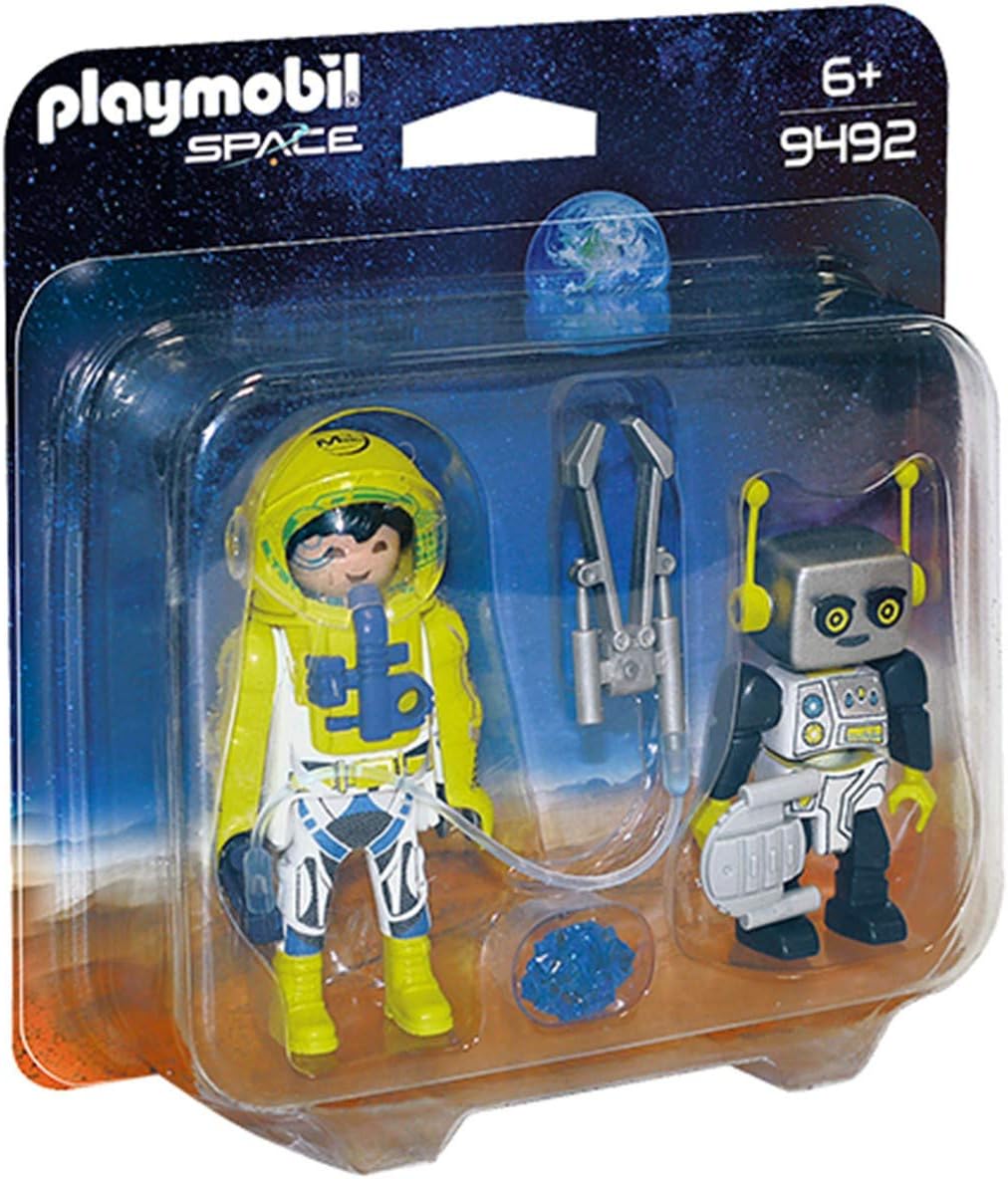 Playmobil Astronaut Robot Fun Space Playset for Kids
