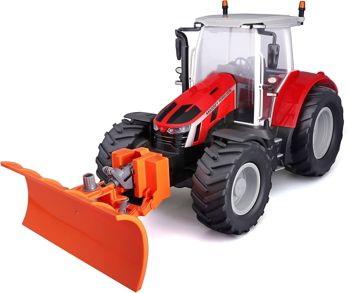 Maisto Massey Ferguson 5S with Snow Plow – 2.4 GHz (Batteries Not Included) Remote Control Car