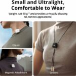 DJI Mic Mini (1 TX + 1 RX), Ultralight, Detail-Rich Audio, Noise Cancelling Microphone