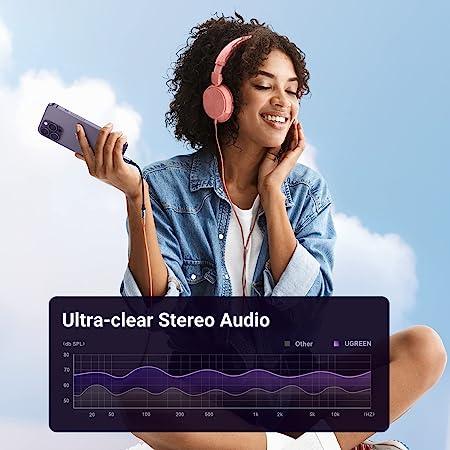 يوجرين كابل Lightning M/F، 10سم، غلاف الألومنيوم، مضفر