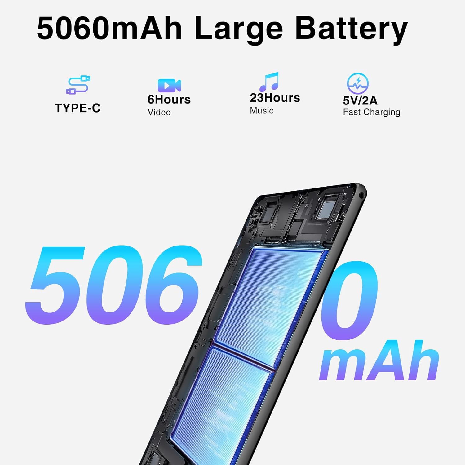 تابلت DOOGEE U10 PRO بنظام أندرويد 13، 10 بوصات، 20 جيجابايت و128 جيجابايت