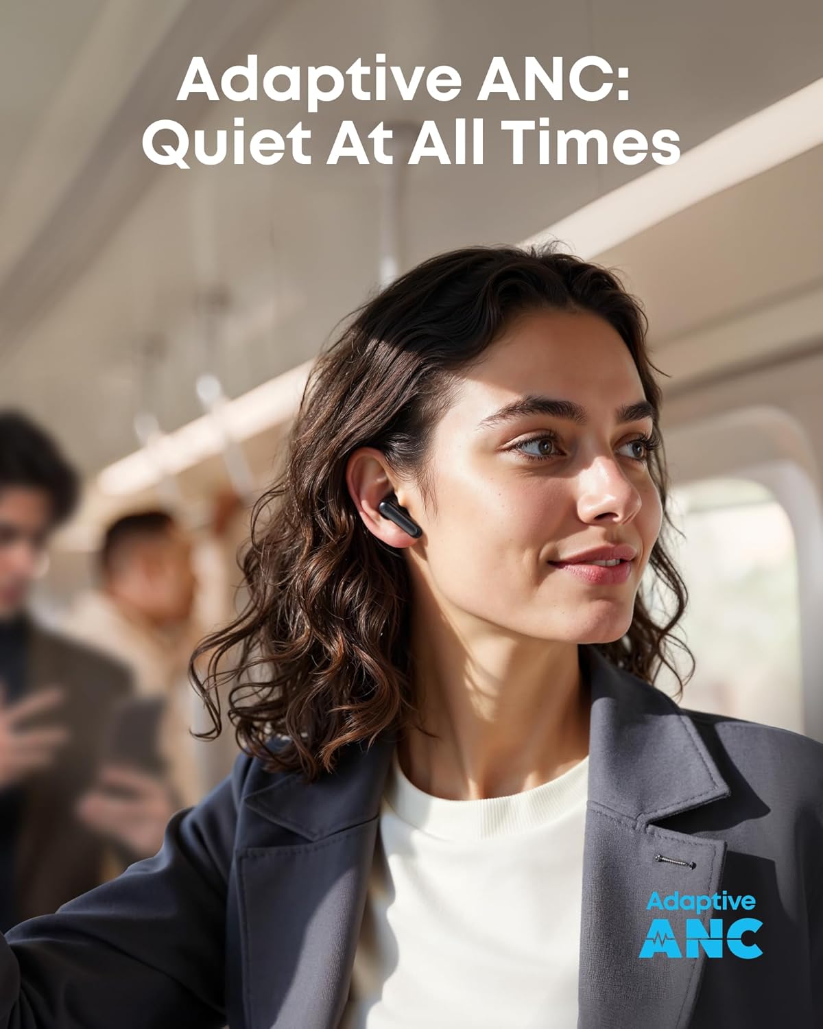 سماعات أذن لاسلكية Anker Soundcore P41i مع خاصية إلغاء الضوضاء وشاحن