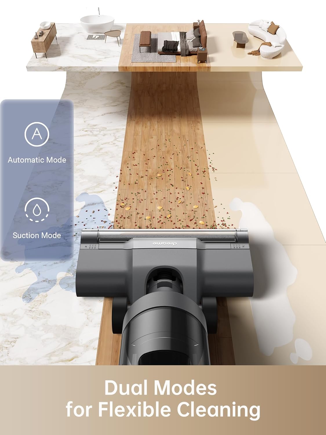 Dreame H12 Core Water & Dust Vacuum Cleaner