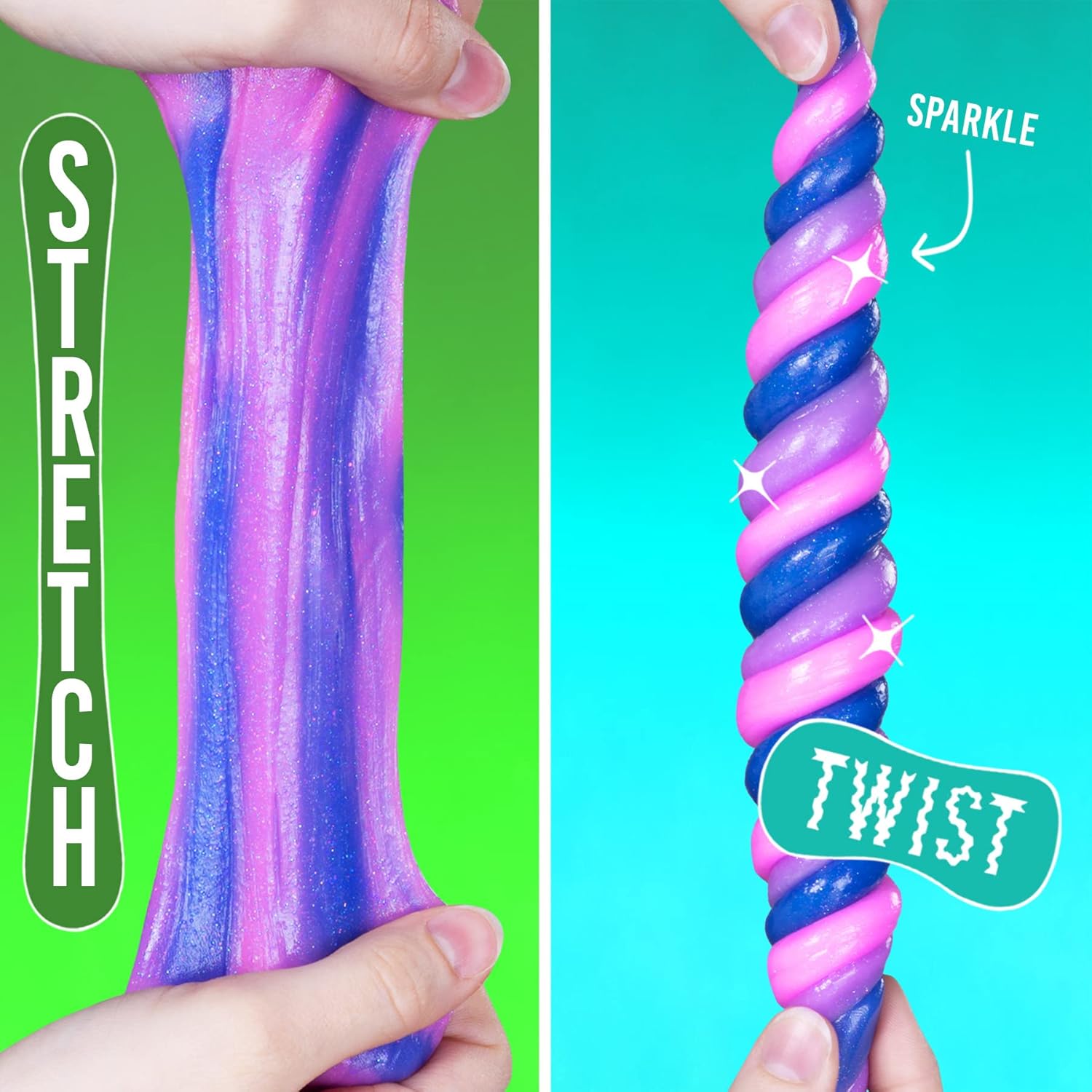 معجون التفكير المجنون لآرون - متعة تغيير الألوان ثلاث مرات