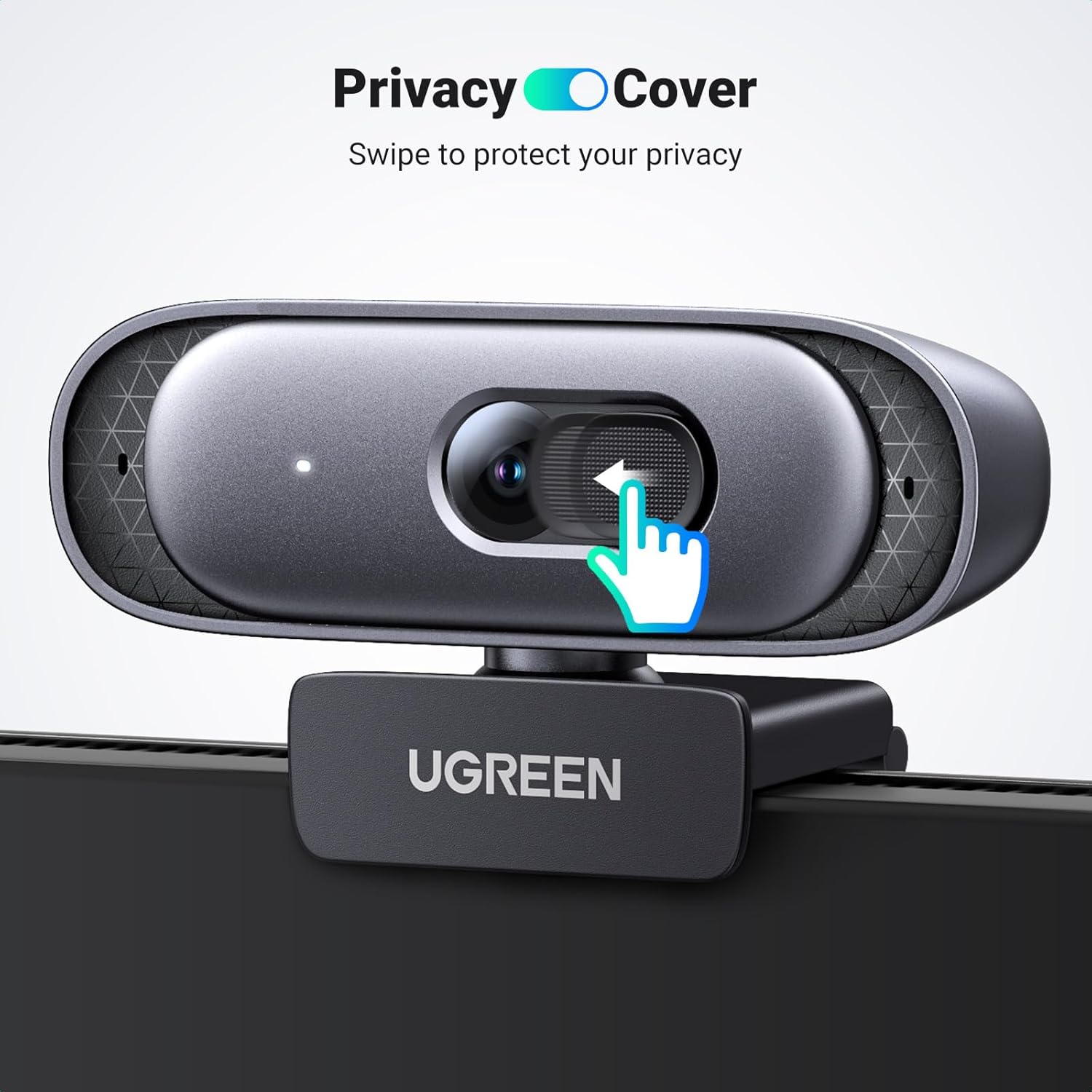 UGREEN 2K Webcam with Dual Mic & Autofocus for PC