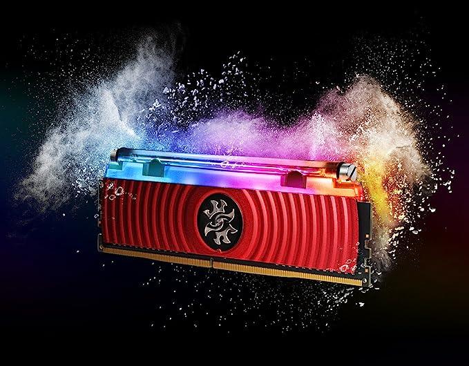 ذاكرة XPG SPECTRIX D80 DDR4 RGB بتبريد سائل سعة 8 جيجابايت / 4133 ميجا هرتز