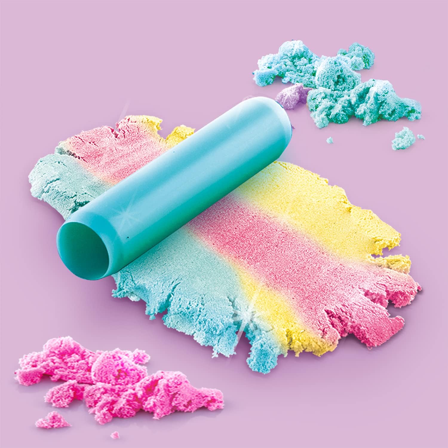 So Sand DIY Magic Sand Kit - Colorful Rainbow Cake Fun