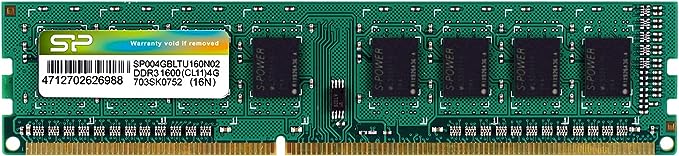 Silicon Power Ram 4GB PC High Voltage 1600 MHZ-SP-DDR3-4GB-1600-PC