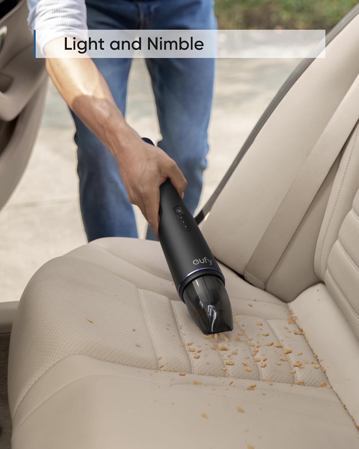 Anker Eufy HomeVac H11 Cordless Handheld Vacuum 5500Pa Suction - Black