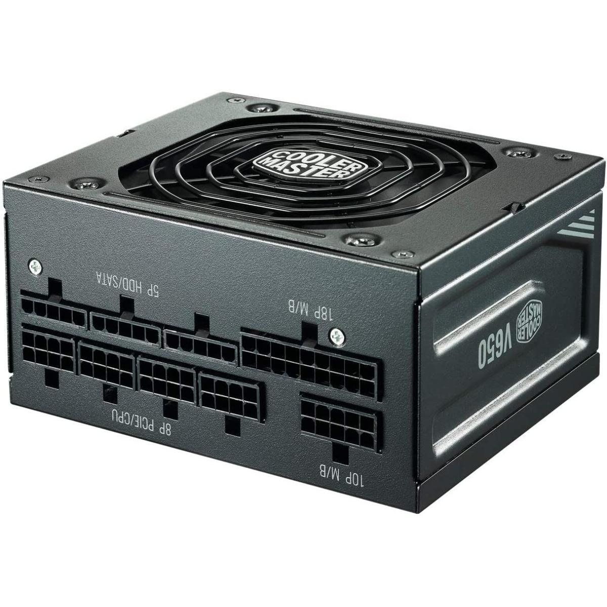 مزود الطاقة Cooler Master V650 SFX Gold Full Modular، 650 وات، 80+ ذهبي