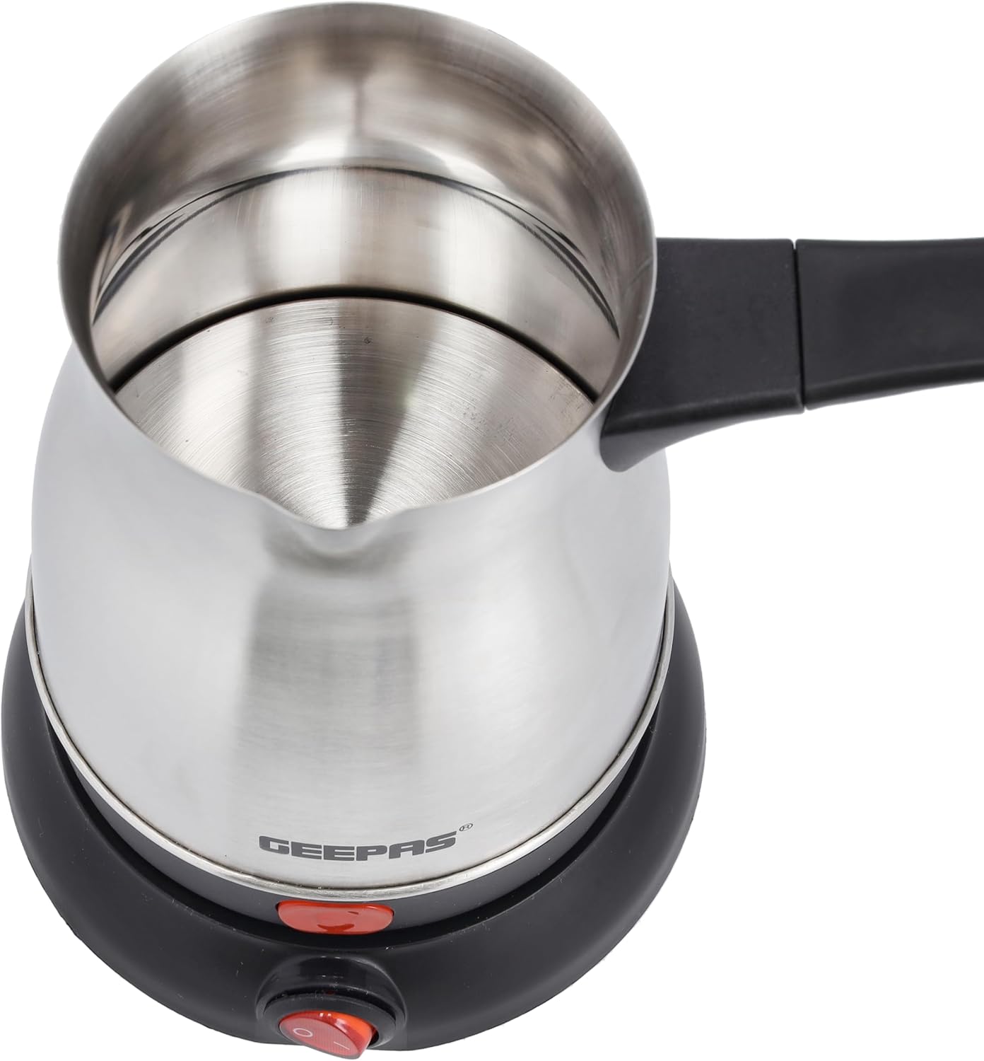 Geepas Electric Turkish Coffee Maker | Stainless Steel | 0.8L | GK38050