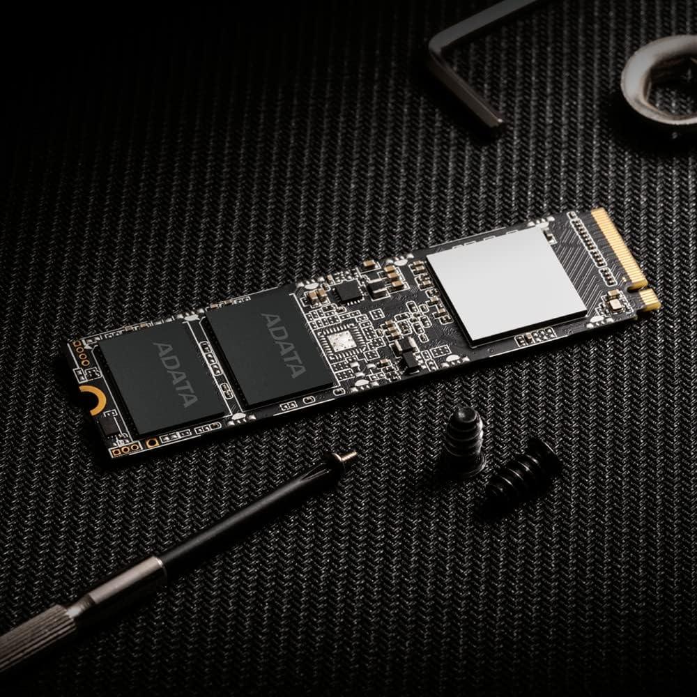 XPG SX8100 SSD بسعة 512 جيجابايت PCIe Gen3x4، فلاش NAND ثلاثي الأبعاد M.2 2280