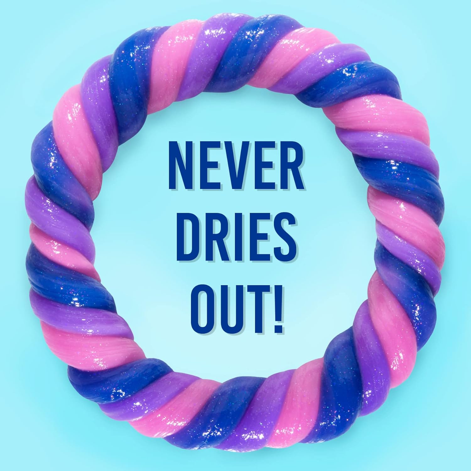 معجون التفكير المجنون لآرون - متعة تغيير الألوان ثلاث مرات