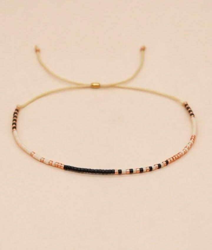 سوار بسيط من الخرز للنساء للديكور اليومي 1 قطعة