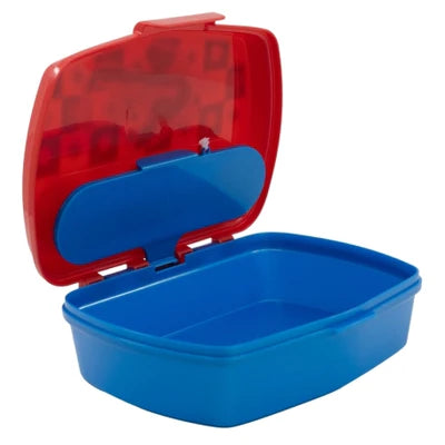 حقيبة ساندويتش مضحكة من ستور مع أدوات الطعام سبايدرمان شبكة العنكبوتية