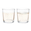 Pierretta-golden Rain 4-piece Water Glass Set - Madame Coco JO