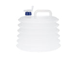Madame Coco Oceane Accordion Canister 10L – White, Collapsible, Spill-Proof & Space-Saving
