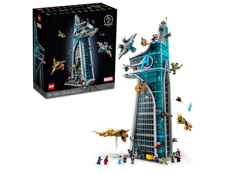 LEGO مارفل - برج المنتقمون Avengers Tower