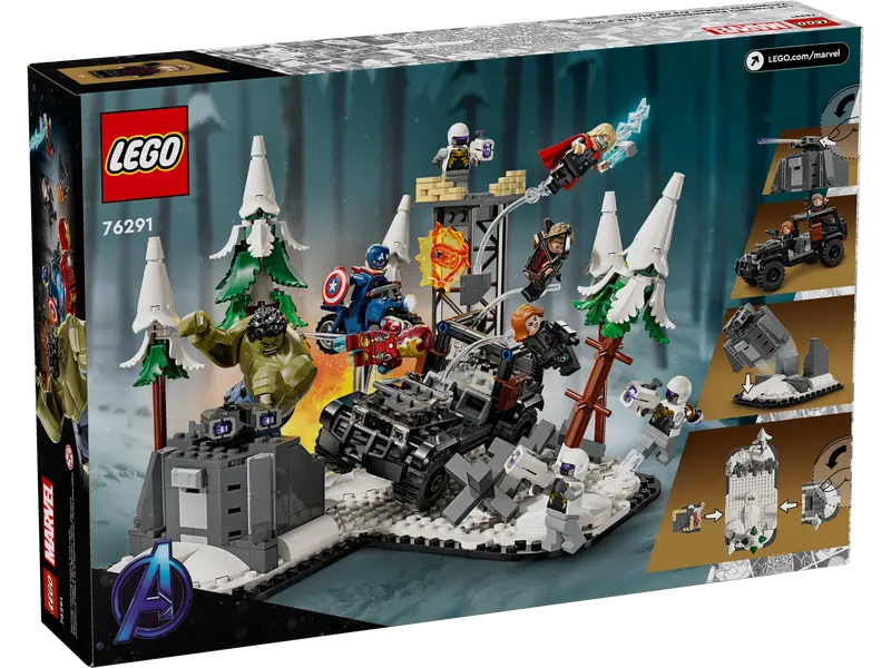 LEGO مارفل - المنتقمون يجتمعون: عصر أولترون