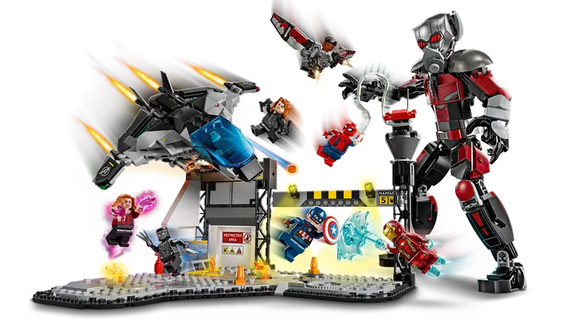 LEGO مارفل - كابتن أمريكا: معركة الحرب الأهلية 76314
