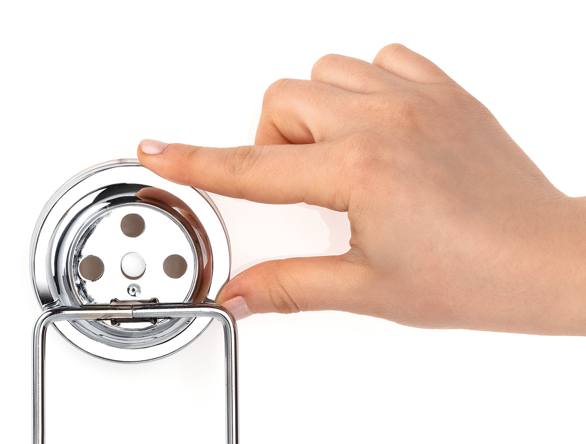 Norme Chrome Vacuum Dry Soap Holder - Madame Coco JO