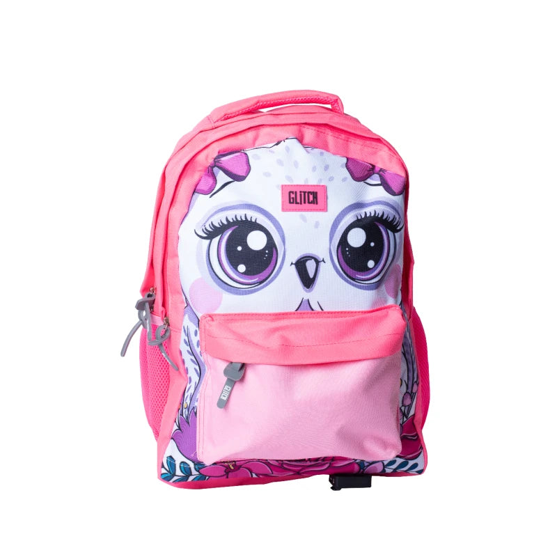 Glitch Fantasy Collection Owl Backpack – Pink
