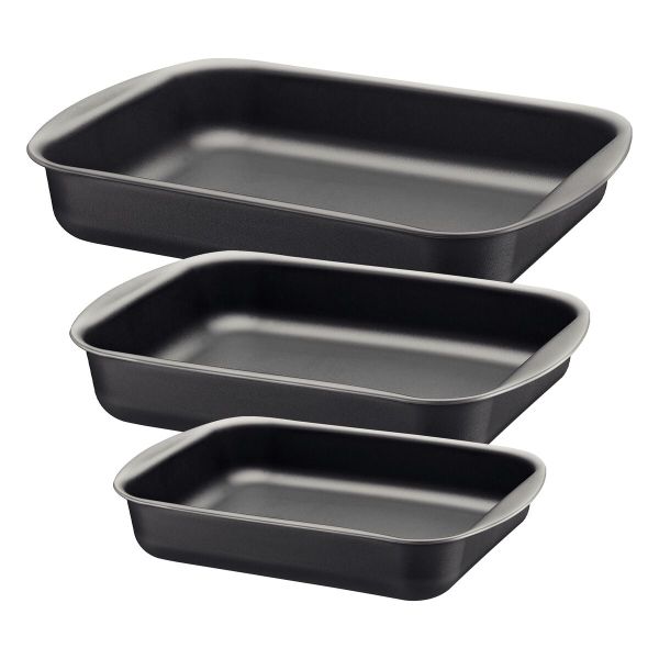 Tramontina Brasil 3-Piece Baking Tray Set – Durable & Non-Stick