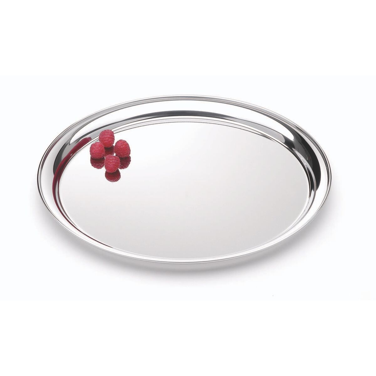 Tramontina Service Round Stainless Steel Tray – Elegant & Durable