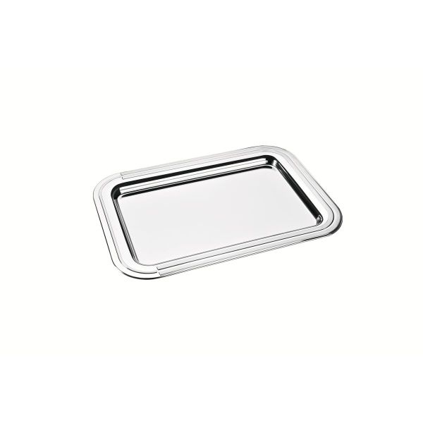 Tramontina Ciclo 42×30cm Rectangular Stainless Steel Tray