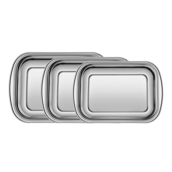 Tramontina Cosmos 3-Piece Stainless Steel Baking Tray Set