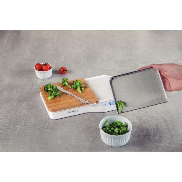 Tramontina Adatto Digital Kitchen Scale with Cutting Board