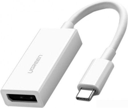 يوجرين محول USB-C إلى DisplayPort - أبيض بجودة عالية