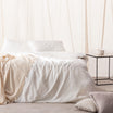 Adrien Ribbed Duvet Cover Set - Madame Coco JO