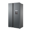 TCL - Refrigeratior 607L Side By Side Silver