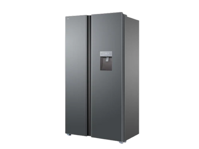 TCL - Refrigeratior 607L Side By Side Silver