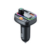 WiWU Car FM Transmitter BT 5.3, RGB, 38W Fast Charge