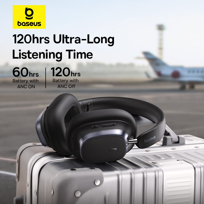 سماعات الرأس اللاسلكية المزودة بخاصية إلغاء الضوضاء Baseus Bowie H1s